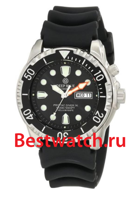 Часы Deep Blue Protac Diver PTD1KBLK